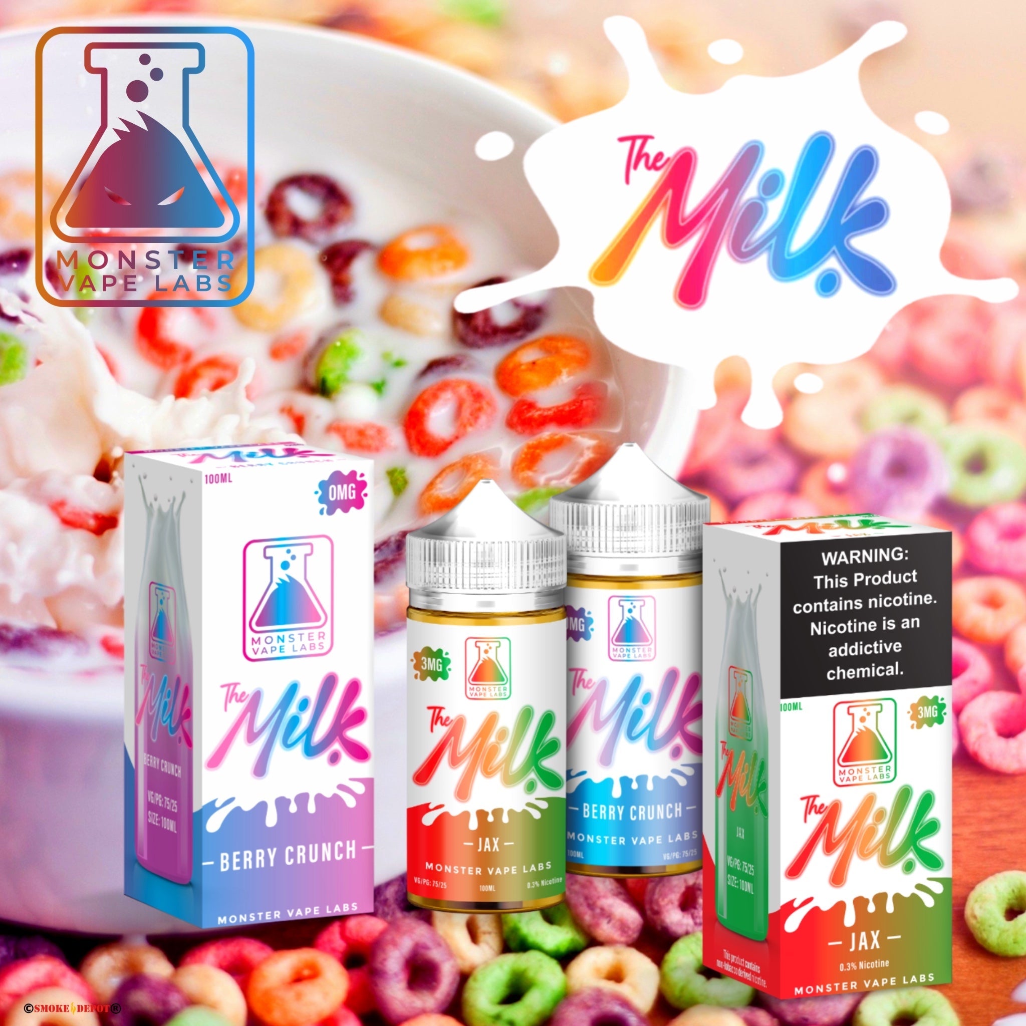 MONSTER The Milk E-Liquids