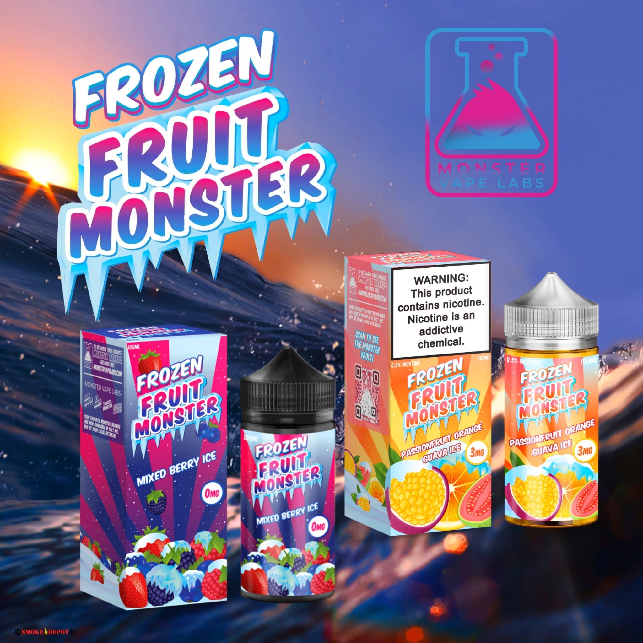 MONSTER Frozen Fruit Monster E-Liquids