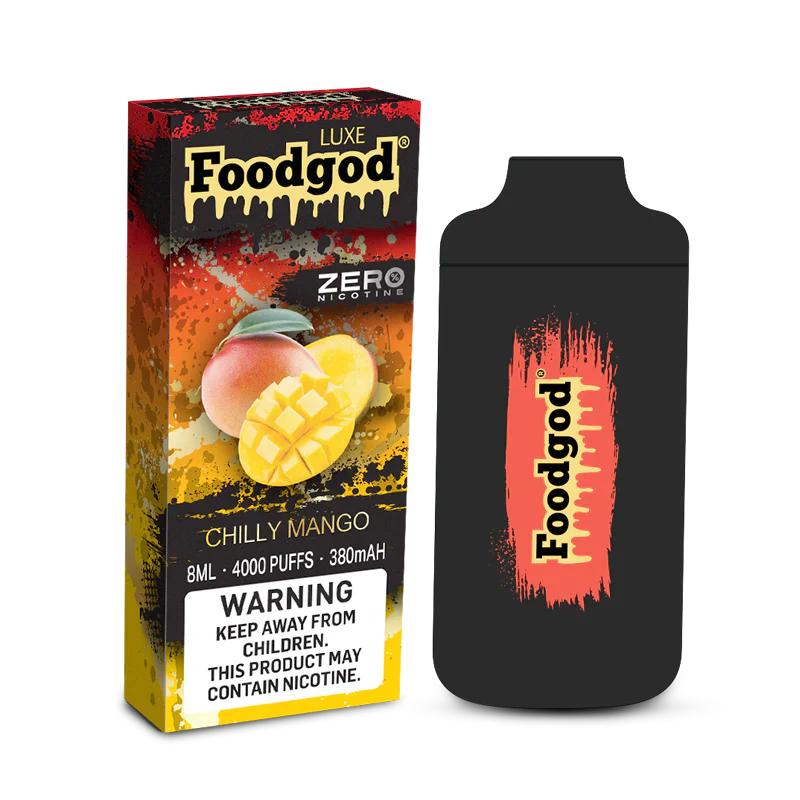 FOODGOD Luxe Zero (0% Nicotine) Rechargeable Disposable [4000]