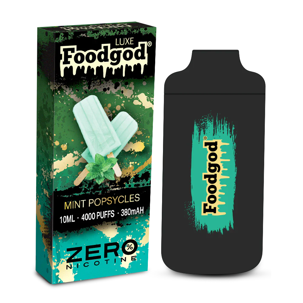 FOODGOD Luxe Zero (0% Nicotine) Rechargeable Disposable [4000]