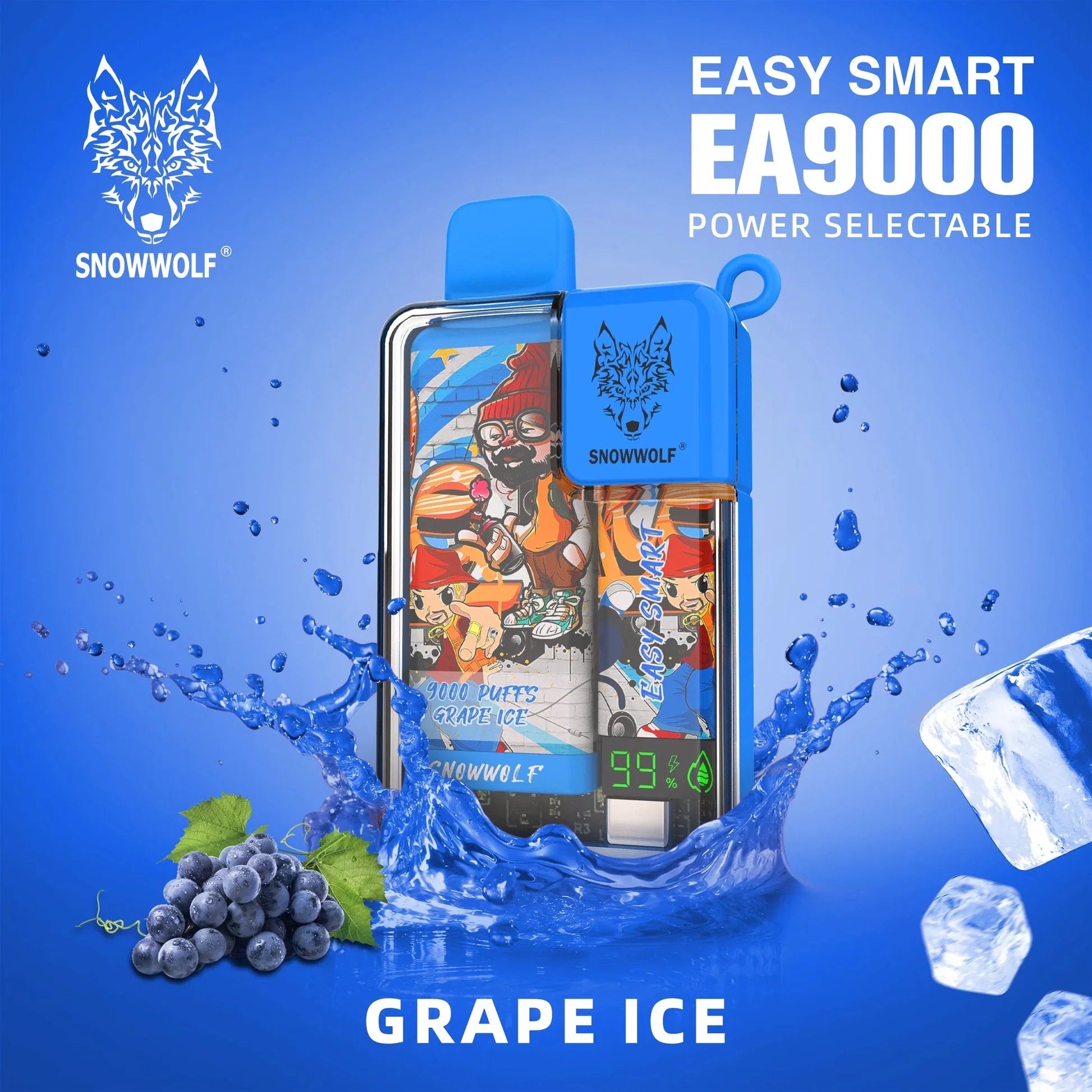 SNOWWOLF Easy Smart EA9000 Rechargeable Disposable [9000]