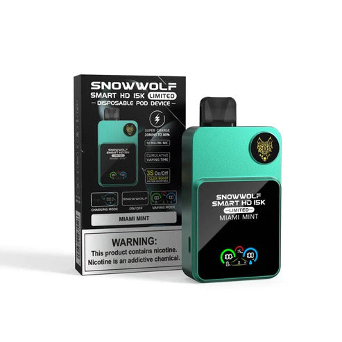 SNOWWOLF Smart HD 15K Rechargeable Disposable [15,000]