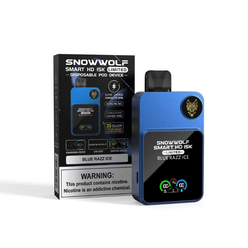 SNOWWOLF Smart HD 15K Rechargeable Disposable [15,000]