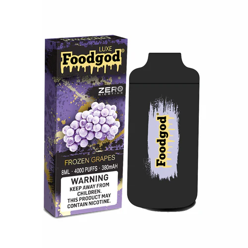 FOODGOD Luxe Zero (0% Nicotine) Rechargeable Disposable [4000]