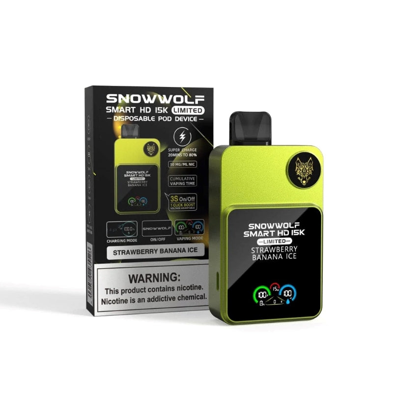 SNOWWOLF Smart HD 15K Rechargeable Disposable [15,000]